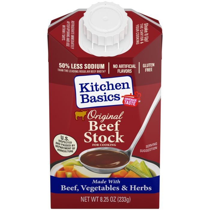KITCHEN BASICS: Original Beef Stock, 8.25 oz