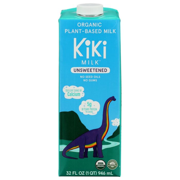 KIKI MILK: Unsweetened Milk, 32 fo