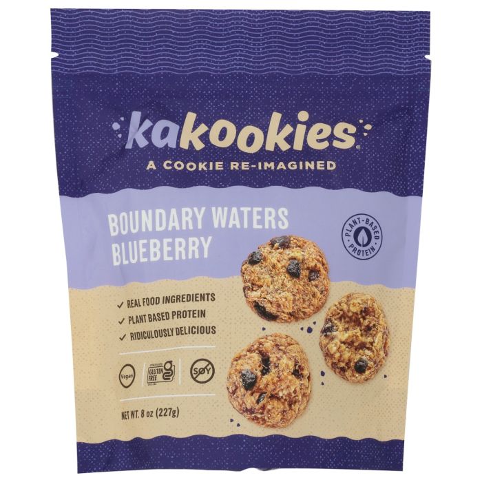 KAKOOKIES: Boundary Waters Blueberry Cookie Bites, 8.7 oz