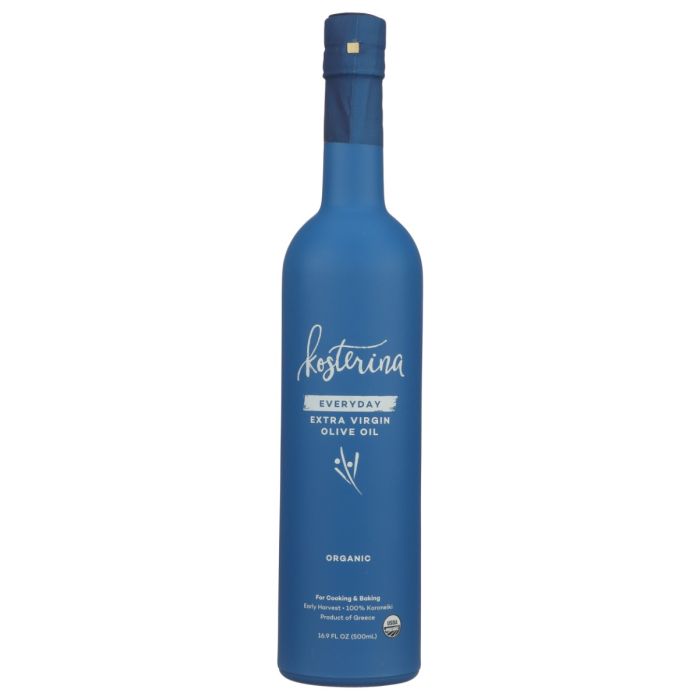 KOSTERINA: Organic Everyday Extra Virgin Olive Oil, 16.9 fo