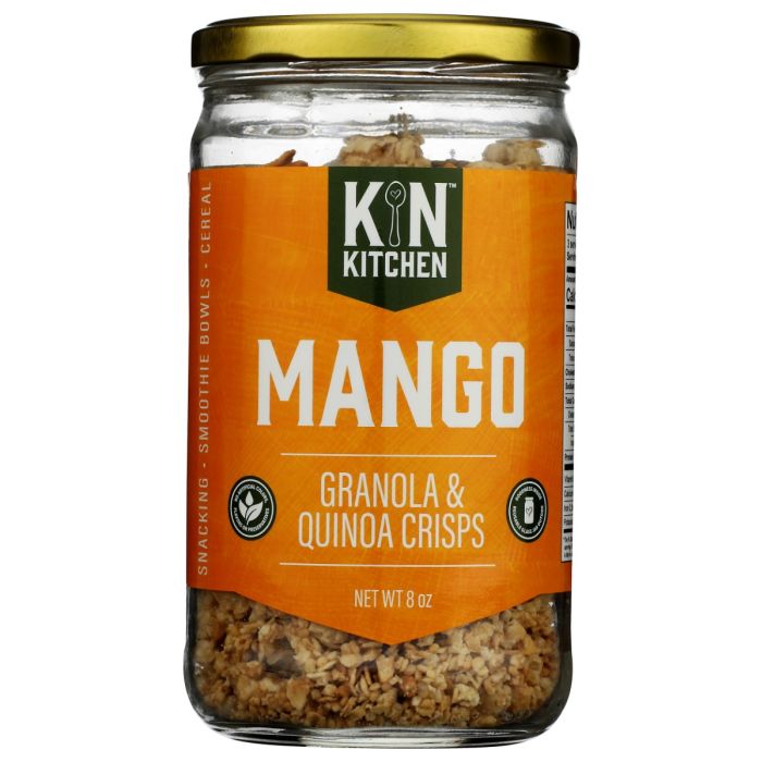 KIN KITCHEN: Mango Granola and Quinoa Crisps, 8 oz