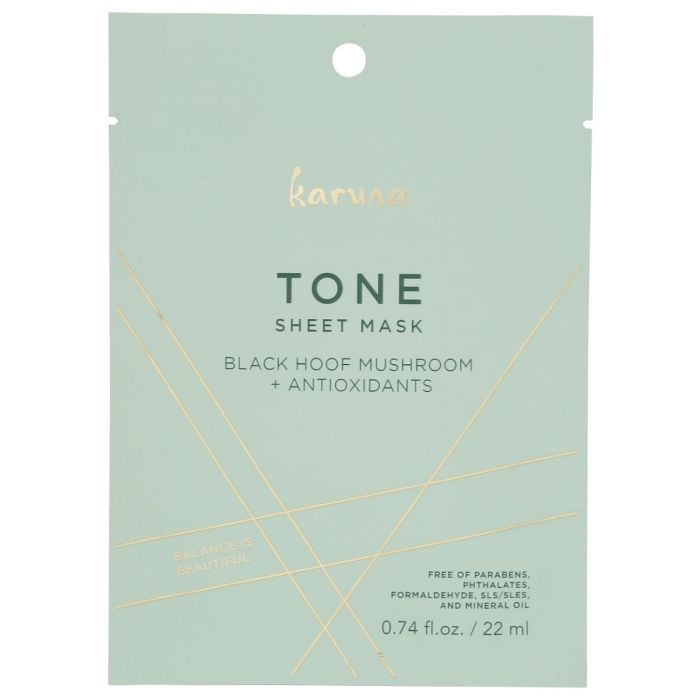 KARUNA SKIN: Tone Sheet Mask, 0.74 fo