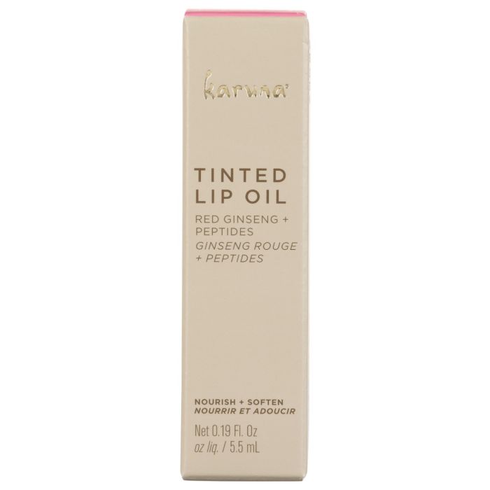 KARUNA SKIN: Tinted Pink Float Lip Oil, 0.16 fo