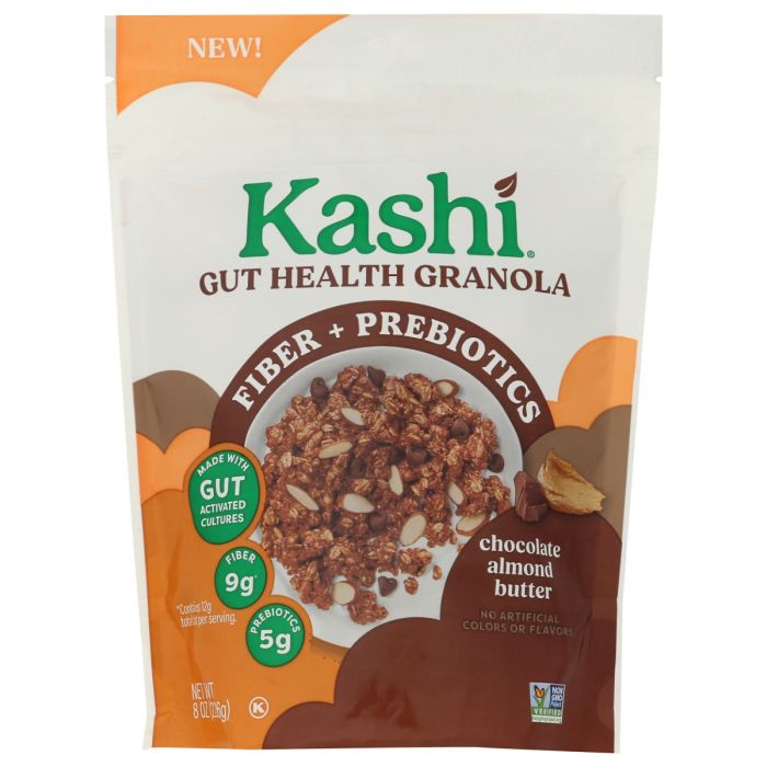 KASHI: Gut Health Granola Chocolate Almond Butter, 8 oz
