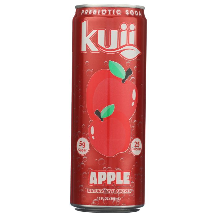KUII: Apple Prebiotic Soda, 12 fo