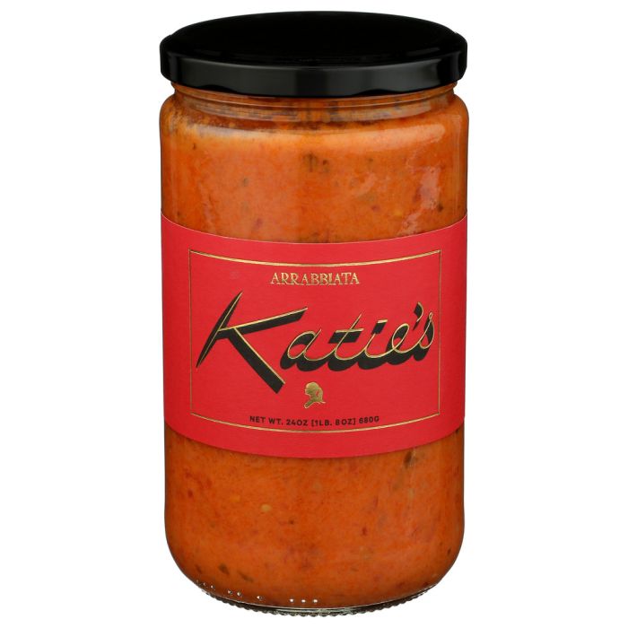 KATIES PIZZA AND PASTA: Arrabbiata Sauce, 24 oz