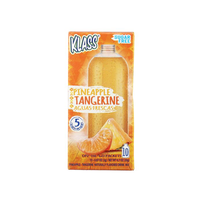KLASS: Pineapple-Tangerine Drink Mix 10 Count, 0.7 oz