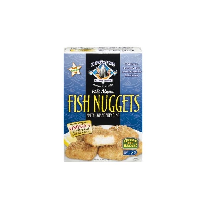 HENRY & LISAS: Alaskan Wild Fish Nugget, 12 oz