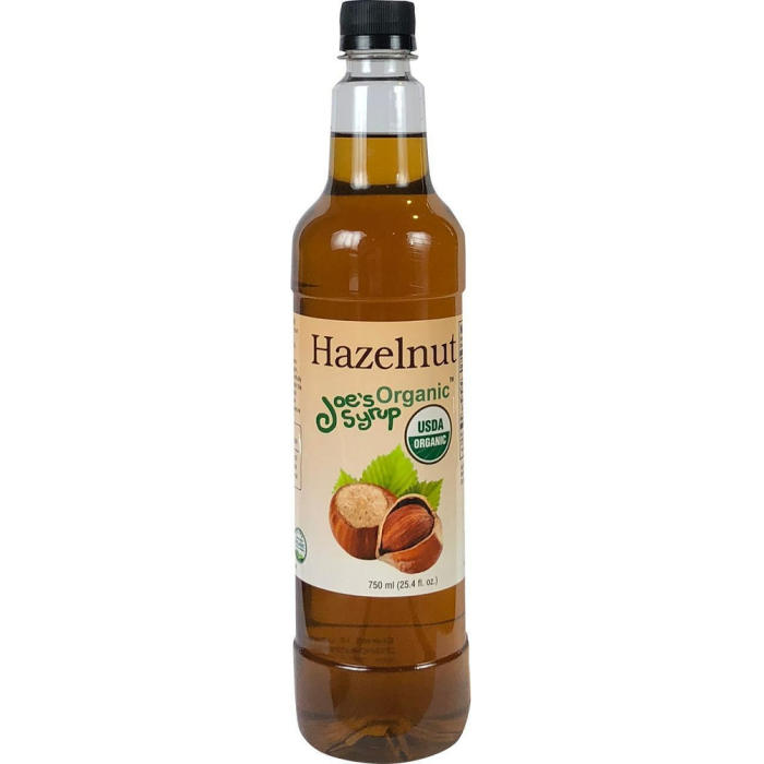 JOE'S SYRUP: Organic Hazelnut Syrup, 25.40 oz