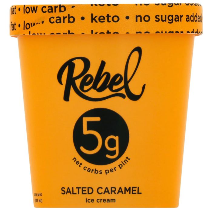 REBEL: Ice Cream Salted Caramel, 1 pt