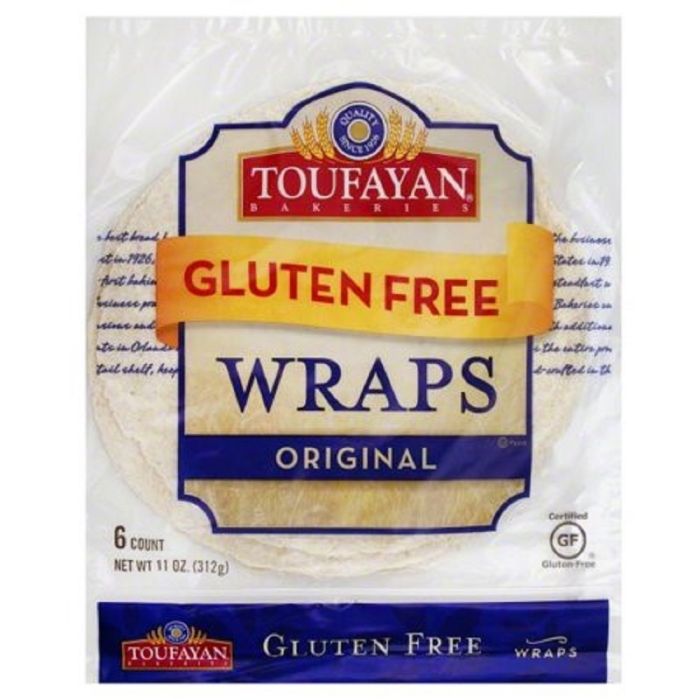 TOUFAYAN: Gluten Free Original Wraps, 11 oz