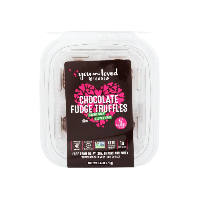 YOU ARE LOVED FOODS: Truffle Choc Fudge, 2.6 oz