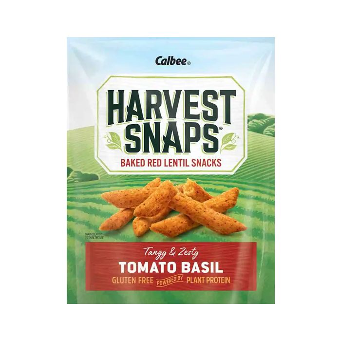 HARVEST SNAPS: Snack Crisps Tomato Basil, 2 OZ