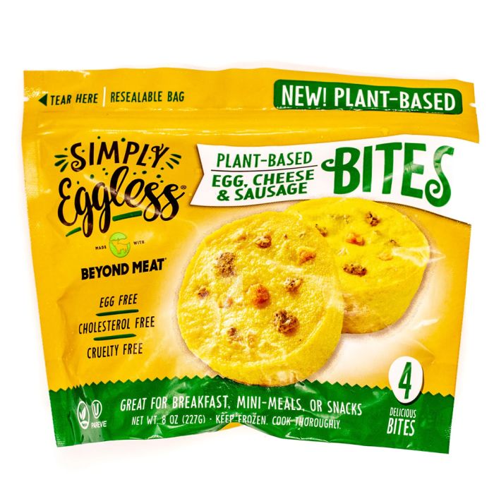 SIMPLY EGGLESS: Beyond Meat Bites, 8 oz