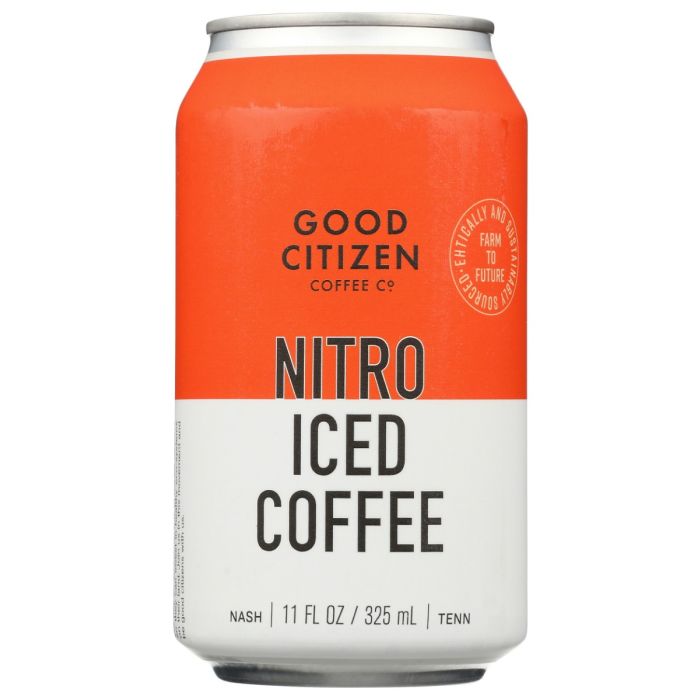 GOOD CITIZEN: Nitro Iced Coffee, 11 fo