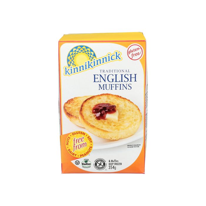 KINNIKINNICK: Traditional English Muffins, 12.5 oz