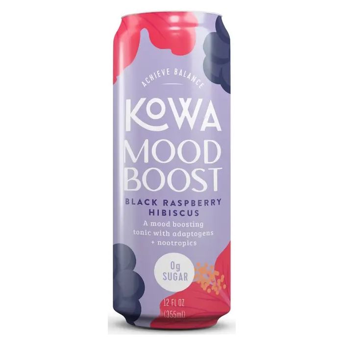 KOWA: Mood Boost Black Raspberry Hibiscus, 12 fo