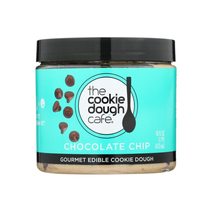 COOKIE DOUGH CAFE: Edible Chocolate Chip Cookie Dough, 16 oz