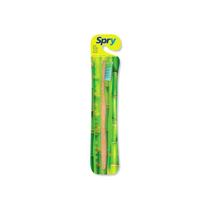 SPRY: Toothbrush Bamboo, 1 ea