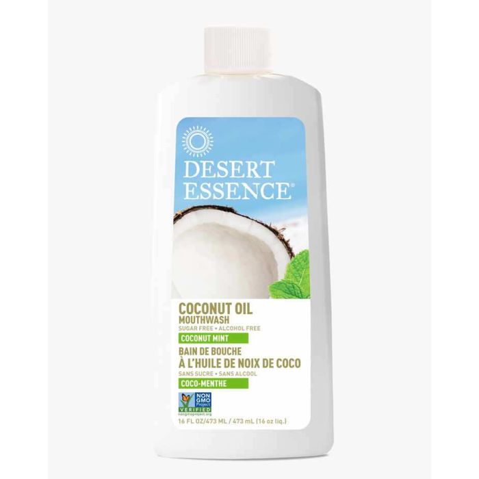DESERT ESSENCE: Mouthwash Coconut Oil, 16 fl oz