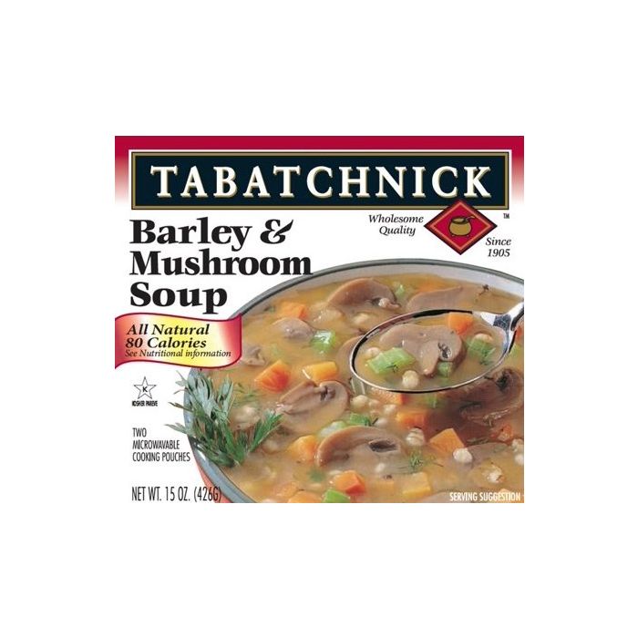 TABATCHNICK: Barley and Mushroom Soup, 15 oz