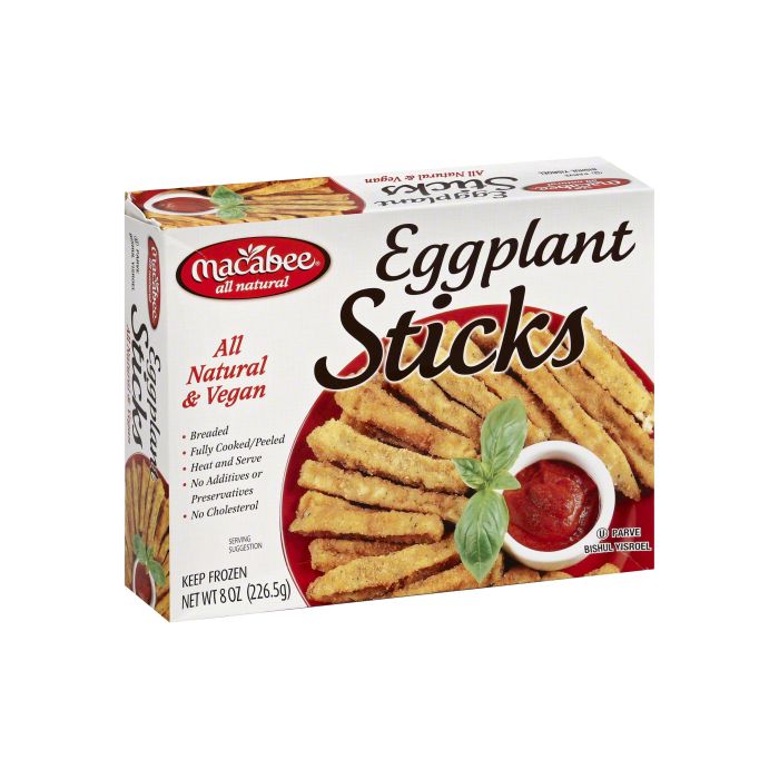 MACABEE: Eggplant Breaded Sticks, 8 oz