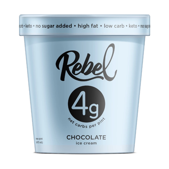 REBEL: Ice Cream Chocolate, 1 pt