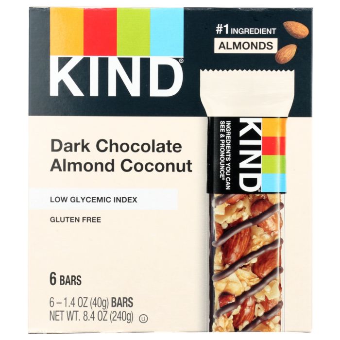 KIND: BAR Dark Chocolate Almond Coconut, 8.4 oz