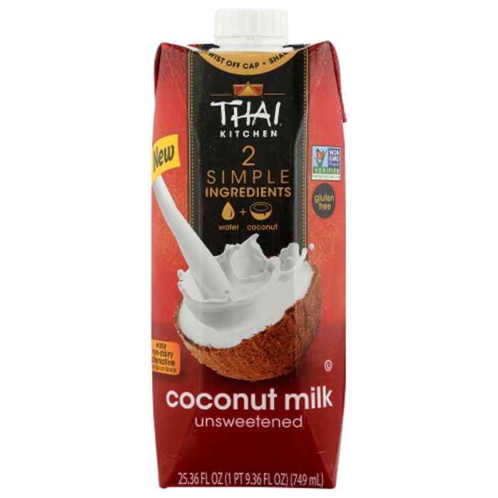 THAI KITCHEN: Unsweetened Coconut Milk, 25.36 fo