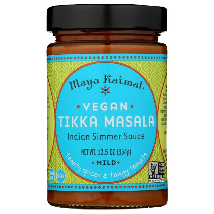 MAYA KAIMAL: Vegan Tikka Masala Indian Simmer Sauce, 12.50 oz