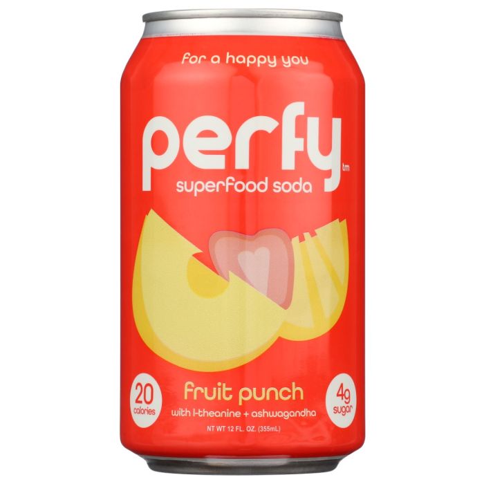 PERFY: Fruit Punch Soda, 12 fo