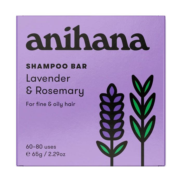 ANIHANA: Lavender and Rosemary Shampoo Bar, 65 gm