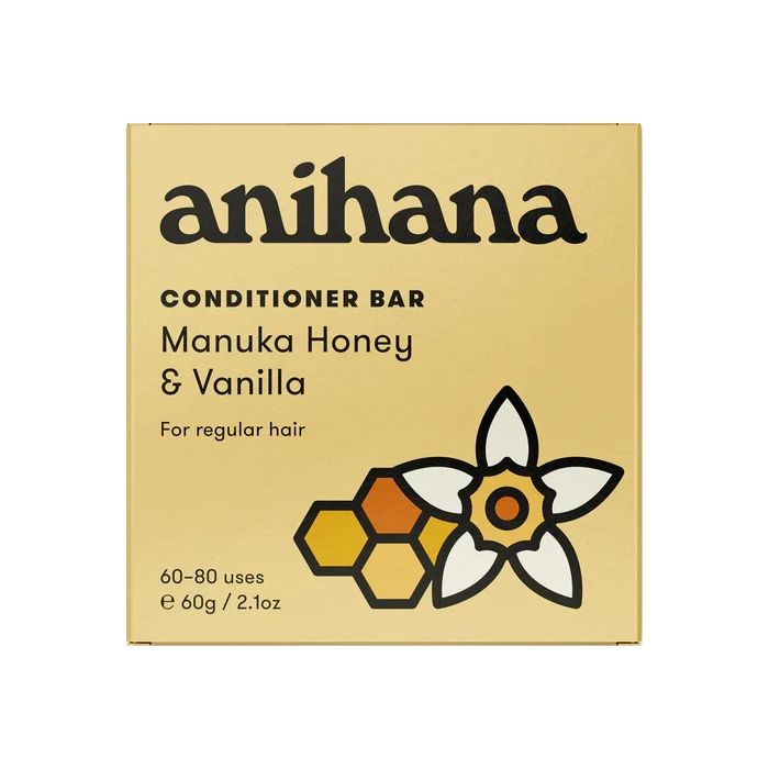 ANIHANA: Manuka Honey and Vanilla Conditioner Bar, 60 gm