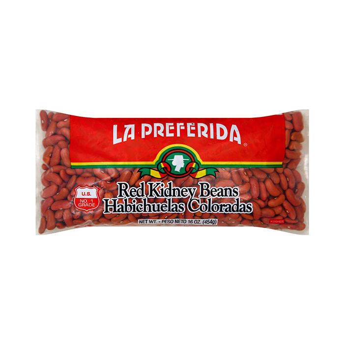 LA PREFERIDA: Red Kidney Beans, 16 oz