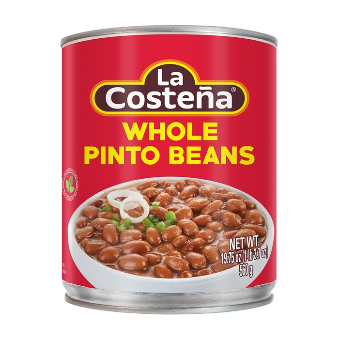 LA COSTENA: Whole Pinto Beans, 19.75 oz
