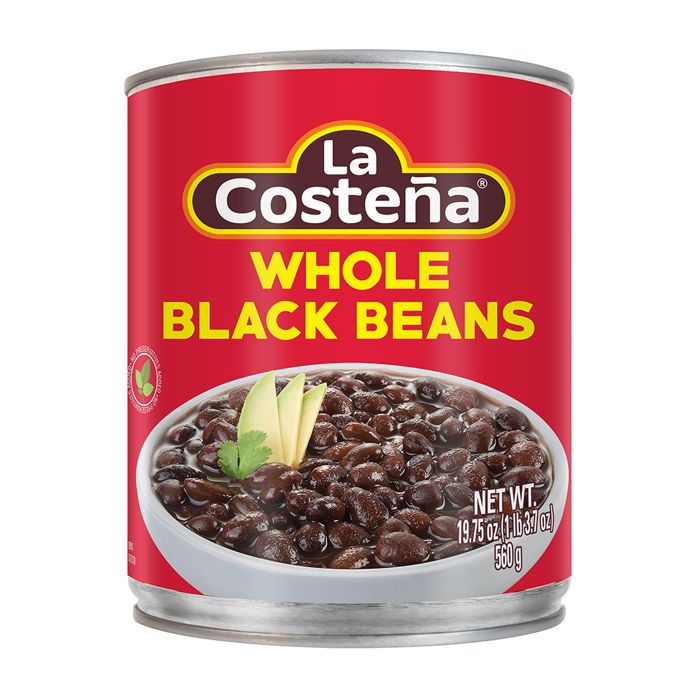 LA COSTENA: Whole Black Beans, 19.75 oz