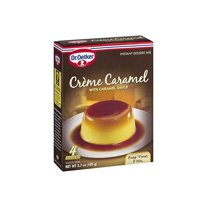 DR OETKER: Creme Caramel Instant Dessert Mix, 3.7 oz