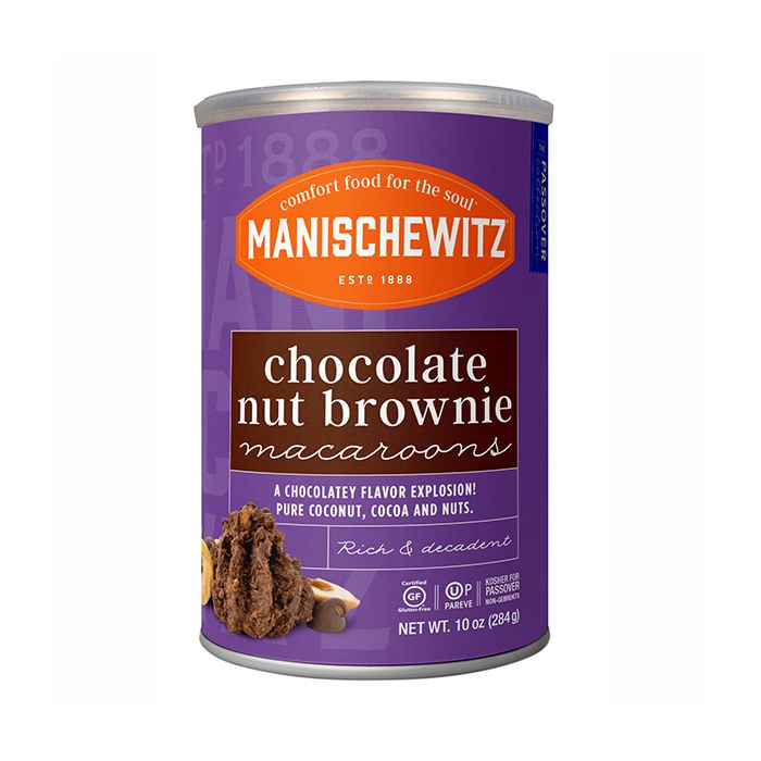 MANISCHEWITZ: Cookie Macaroon Fudgey Nut Brownie, 10 OZ