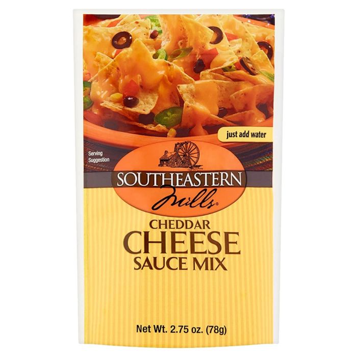 SOUTHEASTERN MILLS: Cheddar Cheese Sauce Mix, 2.75 oz