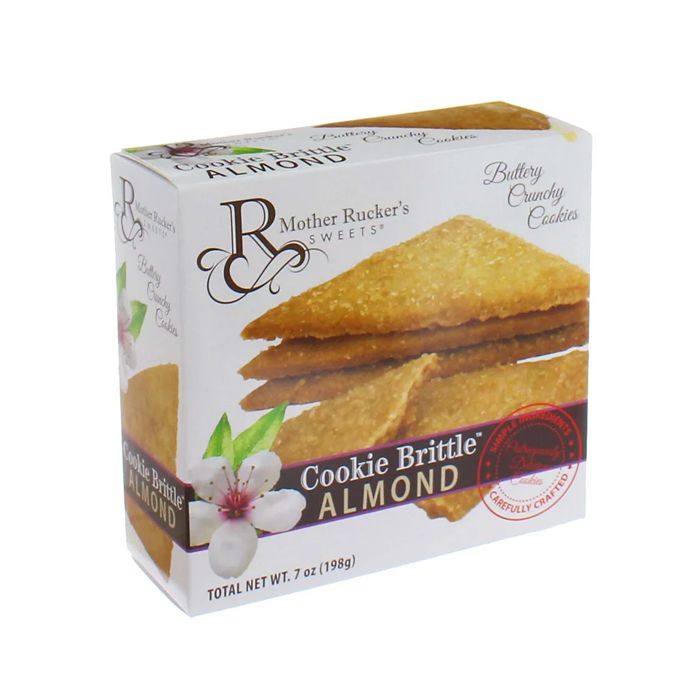 MOTHER RUCKERS SWEETS: Almond Cookie Brittle, 7 oz