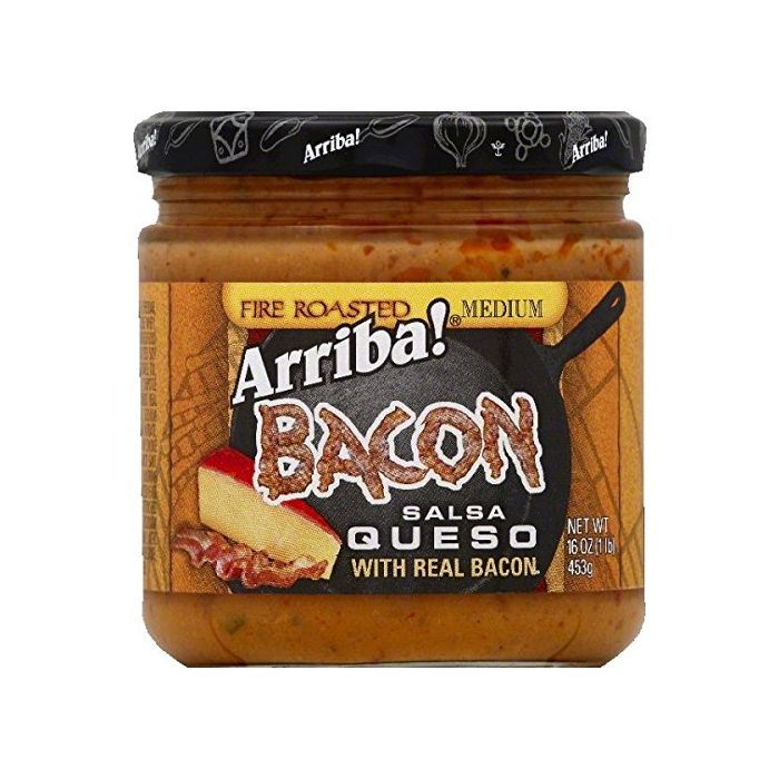 ARRIBA: Salsa Queso With Real Bacon, 16 oz