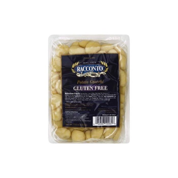 RACCONTO: Gluten Free Potato Gnocchi, 17.6 oz