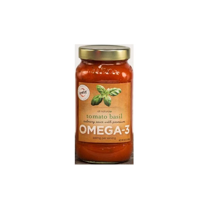 OMEGA FOODS: Tomato Basil Culinary Sauce, 24 oz