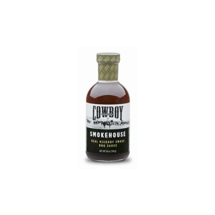 COWBOY CHARCOAL: Smokehouse Hickory BBQ Sauce, 18 oz