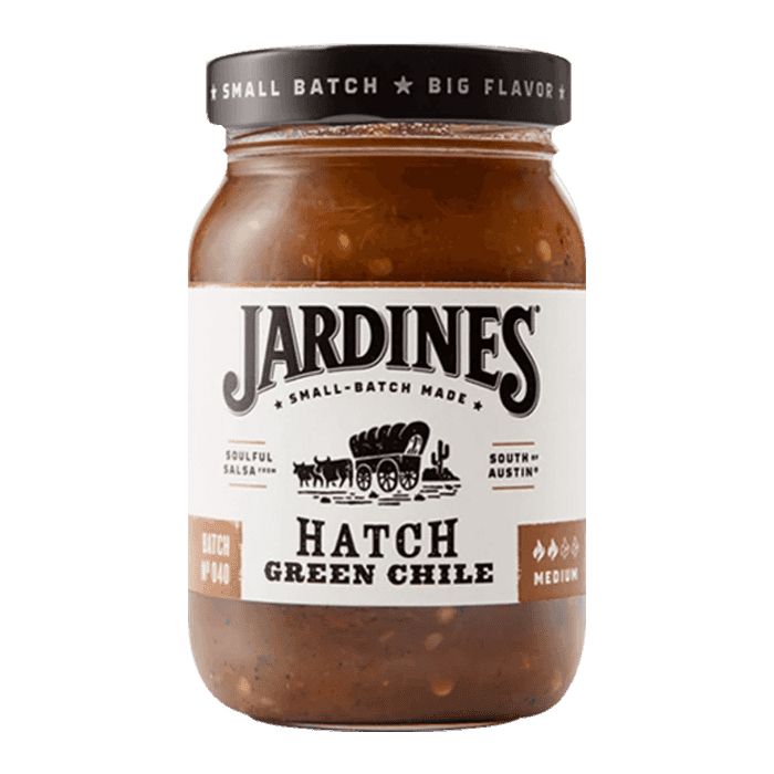 JARDINES: Salsa Hatch Green Chili, 16 oz