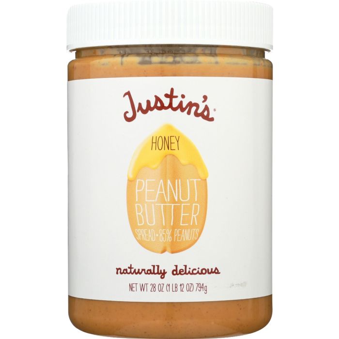 JUSTINS: Honey Peanut Butter Spread, 28 oz