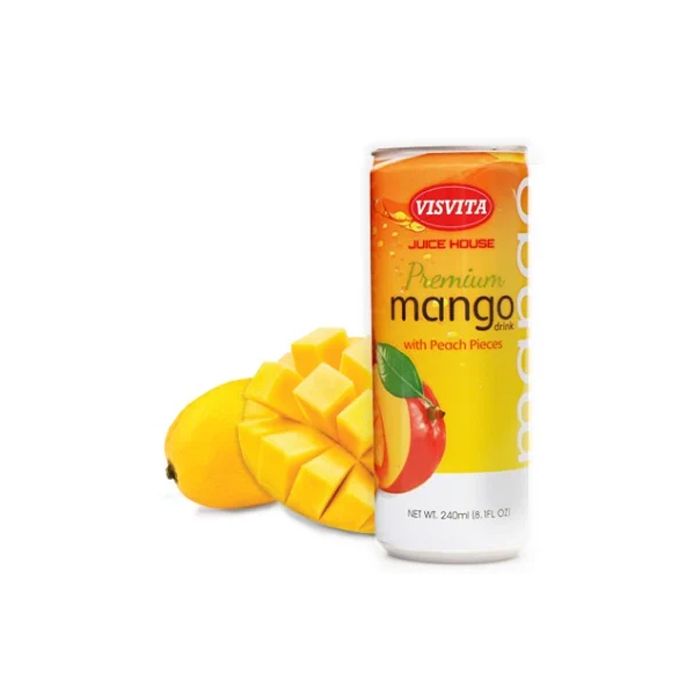 VISVITA: Premium Mango Fruit Drink, 8.1 fo