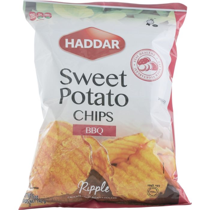 HADDAR: Bbq Sweet Potato Chips, 5 oz
