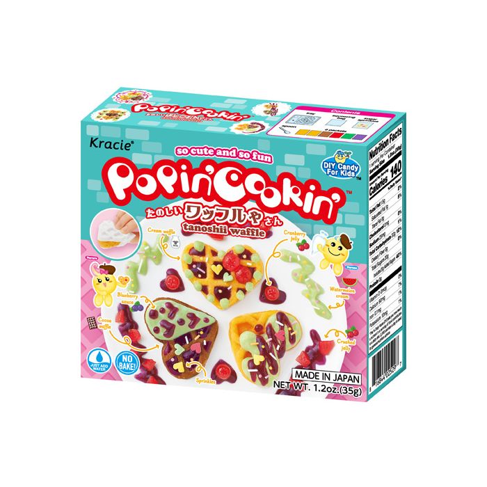 KRACIE: Popin Cookin Waffle Candy Kit, 1.2 oz