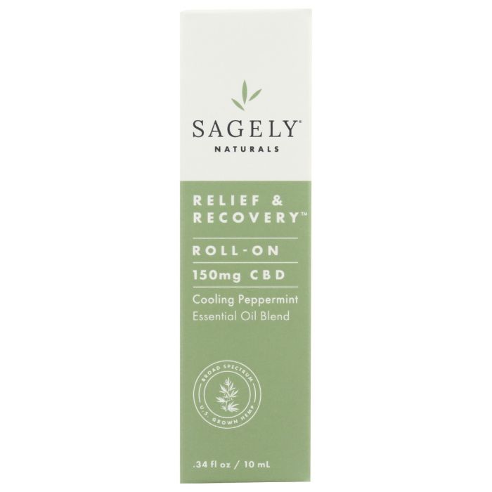 SAGELY NATURALS: Relf Recvry Roll On 150Mg, 10 ml